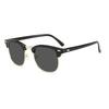 Men's and Women's Retro Polarized Sunglasses Women's Fashion Street Photography Trend Versatile Sunglasses UV400 Shades Eyewear