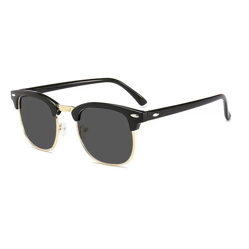 Men's and Women's Retro Polarized Sunglasses Women's Fashion Street Photography Trend Versatile Sunglasses UV400 Shades Eyewear