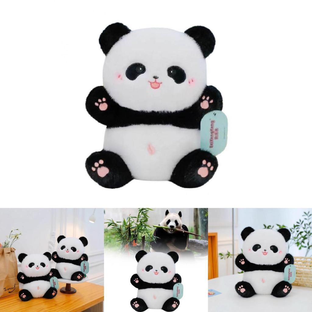 Adorable 8 Inch Panda Plush Toy Ideal For Promotions And Event Giveaways