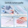 High-Capacity Double Layer Mesh Pencil Case - Transparent, Universal, Portable Storage Bag for Students
