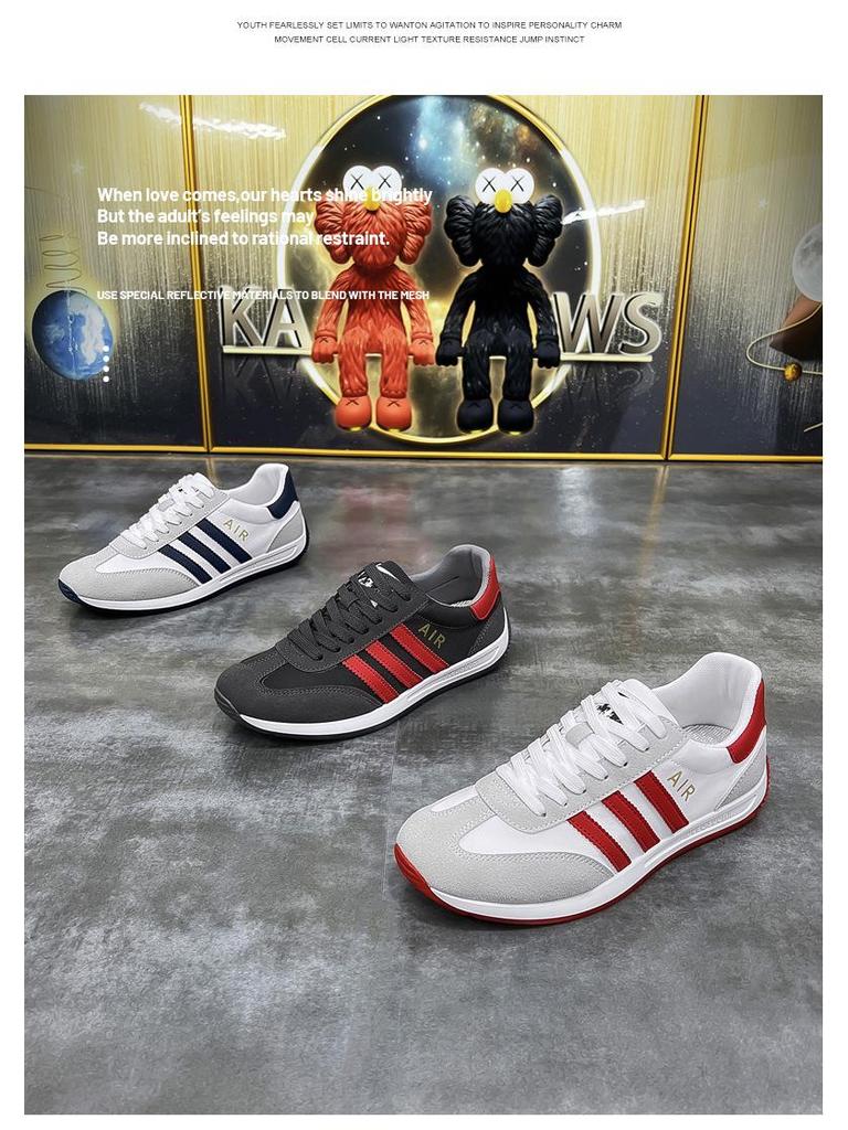 2025 Herre Casual Canvas Sneakers - Pustende Sommersko for Løping