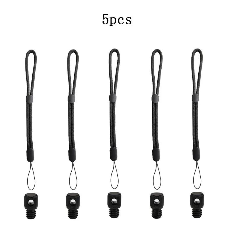 Multifunctional Hand Wrist Strap for Insta360 X5 X4 X3 X2 Phone Case Anti-lost Lanyard Rope Strap with 1/4 Screw Connector Mount