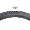 YunSCM Two 27.5x3.0 Tires, 27.5x3.0 76-584 Bicycle Tires, Suitable for 27.5" 3.0" Fat Bikes, Y-293