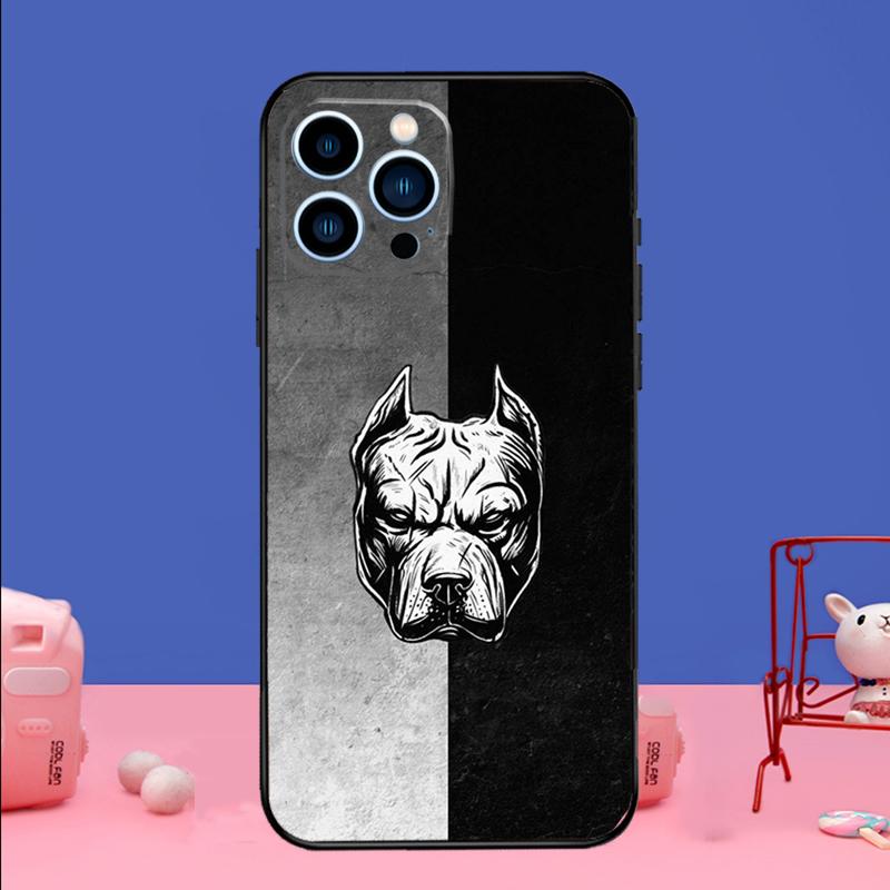 Pit Bull Lovely Dog Pitbull Phone Case For iPhone 16 15 14 13 12 11 17 Pro Max Plus 12 13 mini 16e 17 Air Bumper Cover