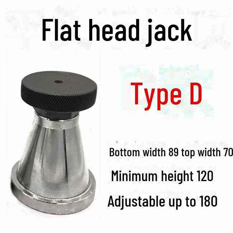 Adjustable Mold Screw Jack Pad with Four Flat Head Types ABCD