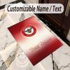 Crystal Velvet Rug Brentford Football Print Custom Name Text Floor Mat Home Decor