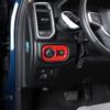 For -2025 Dodge Ram 1500/2500/3500 Red Interior Headlight Switch Cover Trim