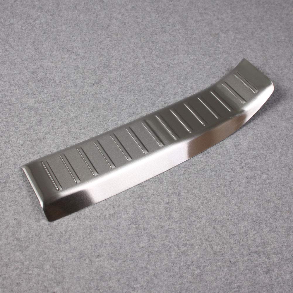 RUIQ Stainless Steel Interior Luggage Kicking Plate Rear Inner Scuff Guard Protective Designed Exclusively for the New Mazda DM Series Plate/Scuff