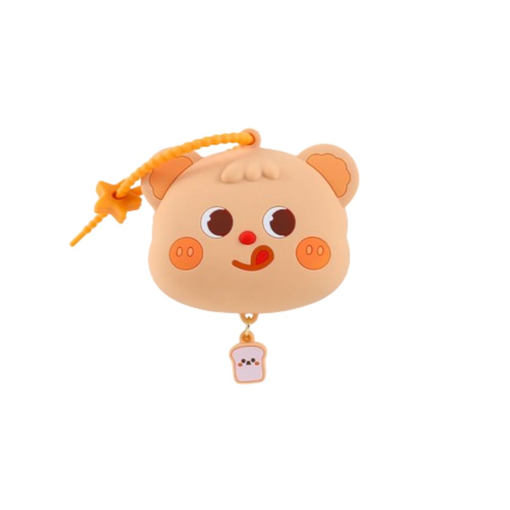 

3D Сумка для хранения наушников Аниме Кошелек для мелочи Мини-кошелек для монет Подарок toast bear