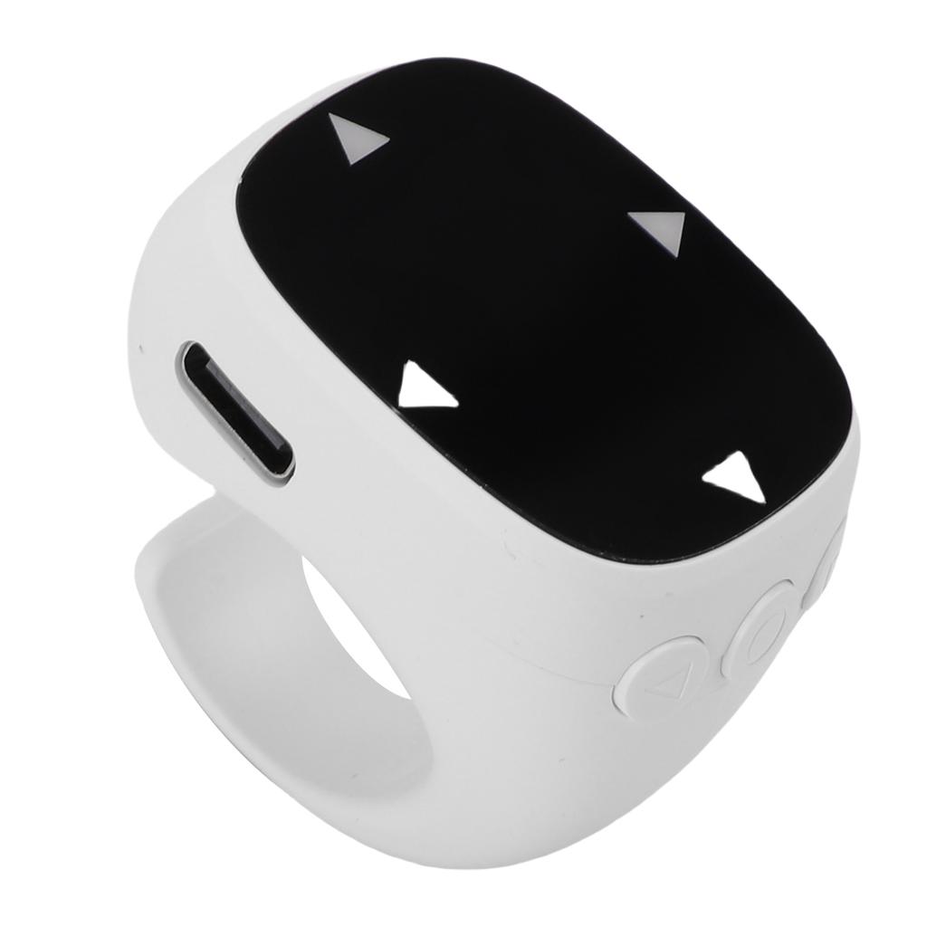 Fingertip Bluetooth Remote Control Video App Page Turner 32.8ft Distance Connection Scrolling Ring