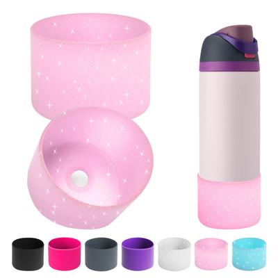 2Pcs Silicone Cup Cover Boot for Owala Water Bottle 24oz 32oz Anti-Slip