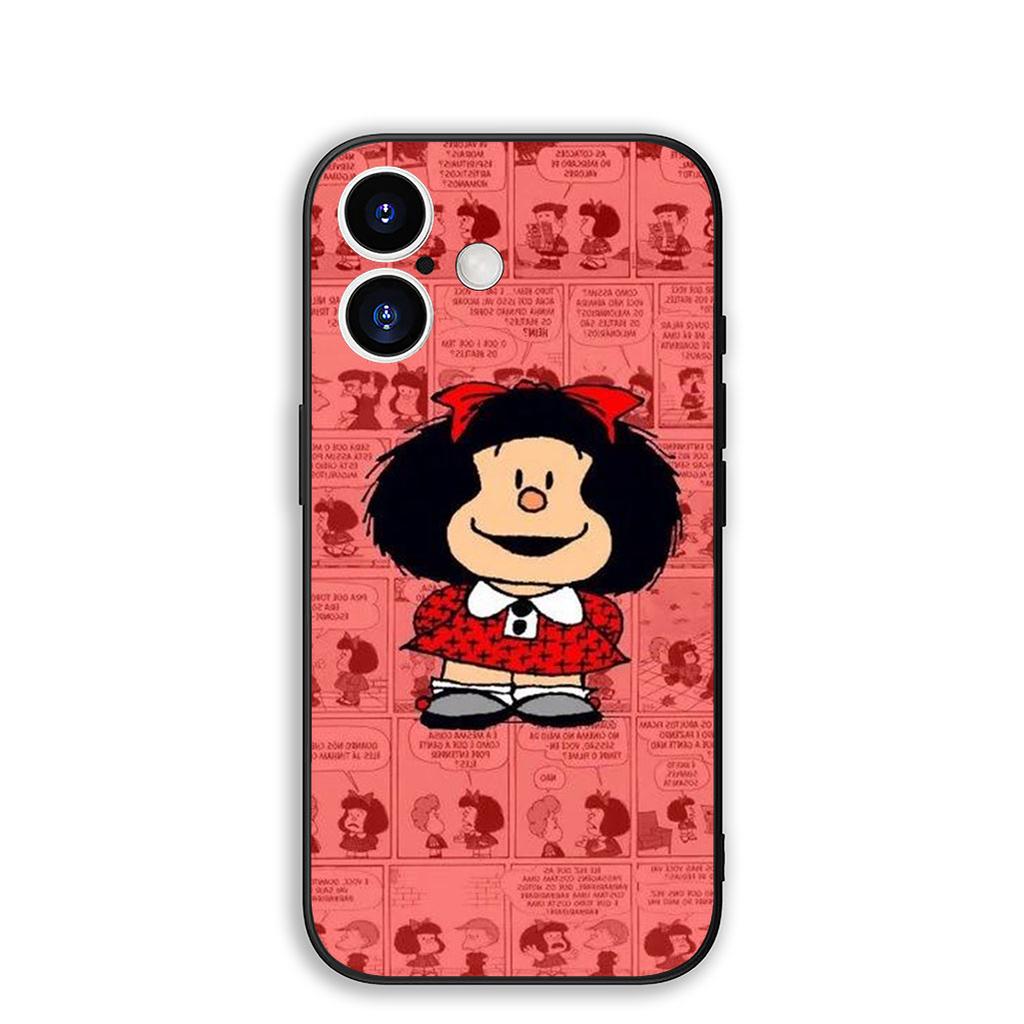 for Samsung Galaxy Note 20 Ultra 10 8 9 S10 Plus Lite S8 A70 A24 A25 S10E A21S A37 A57 A51 A7 Case Poster M-Mafaldas Cartoon