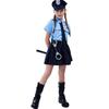 Costume da poliziotto per ragazza, poliziotto carino, gioco, uniforme cosplay, per bambini, vestito per cosplay di Halloween