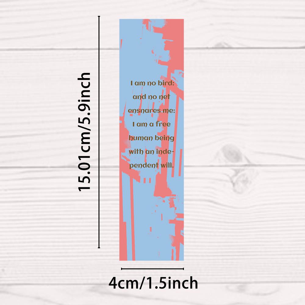 30PCS Bookmark Bundle Bookmark Students Luggage Readers Page Aesthetic Suitcase DIY Office Page Aesthetic Reading Book Cards