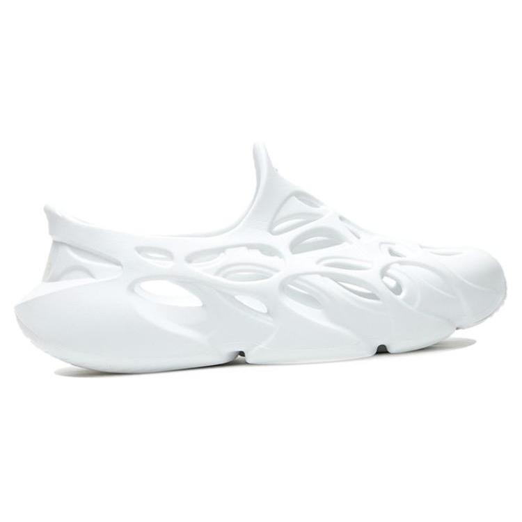 Li Ning BADFIVE Fast Recovery Slide Clogs Men's White ABTR003-1