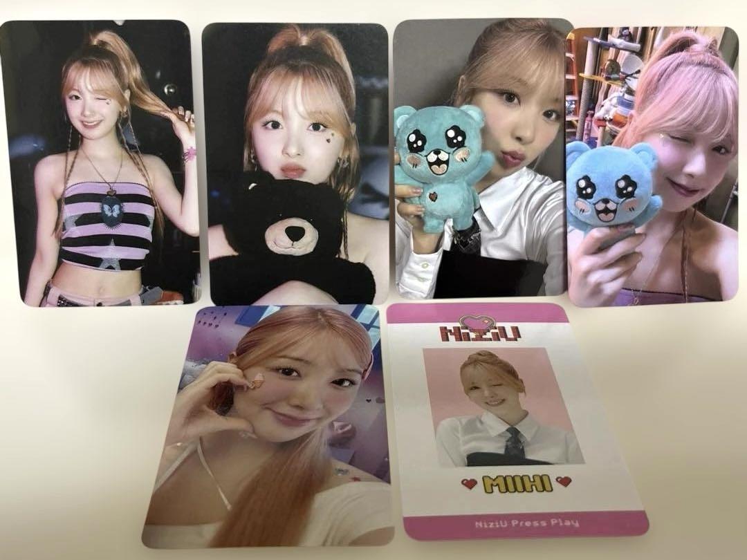 

[USED] NiziU Miihi trading card