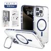 Applicable To Iphone16 Transparent Magnetic Mobile Phone Case, Apple 15pro Mobile Phone Case Lens Holder Case with Lens Film