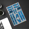 BLUE HONDA-S   Decal Set High Quality Printed and Cut Stickers Motorcycle Sticker ZB4