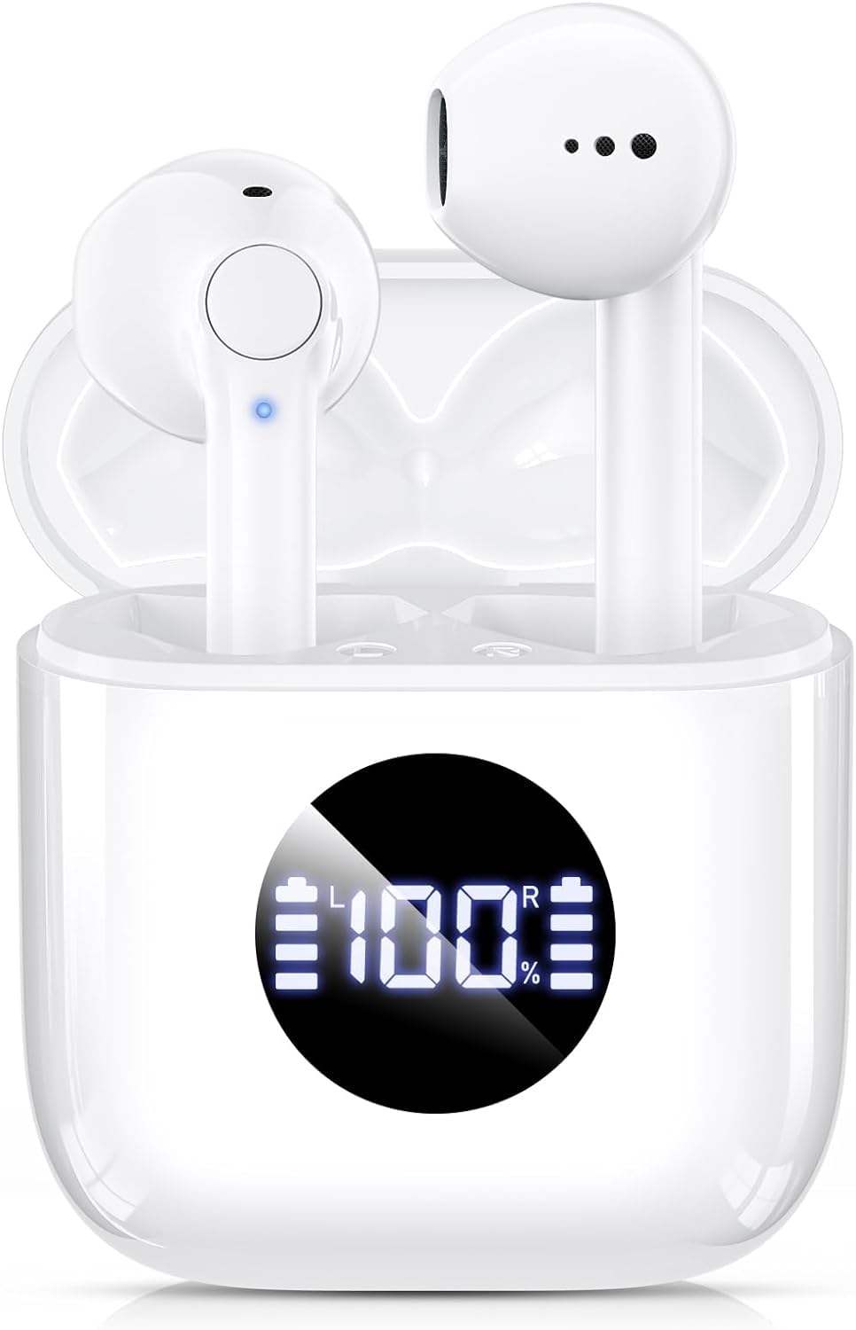 

Мгновенное подключение Беспроводное Оснащен качеством звука ENC Шумоподавление Низкая задержка Bluetooth Длительное воспроизведение музыки Зарядка Физическая операция