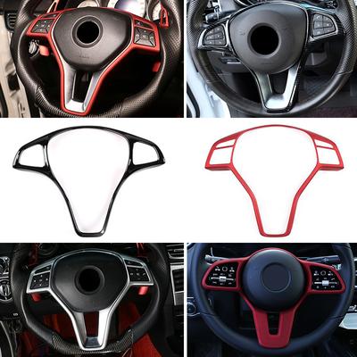 Car Steering Wheel Control Switch Button Trim Frame Interior Accessories For Mercedes-Benz A B C E CLA GLA GLC GLB GLE GLS