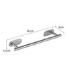 Durable Towel Holder Self-Adhesive No Drilling Bathroom Hook Stainless Steel Bathroom Organizer Kitchen Storage Rack