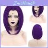 Raven Cosplay Wig With Hightemperature Silk For Halloween Party Costumes For Women