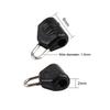 10Pcs Fishing Abo Float Slider Sinker Slip Clip Snap Fishing Weight Slide Plastic Connector For Braid Fishing Line Fishing Tools