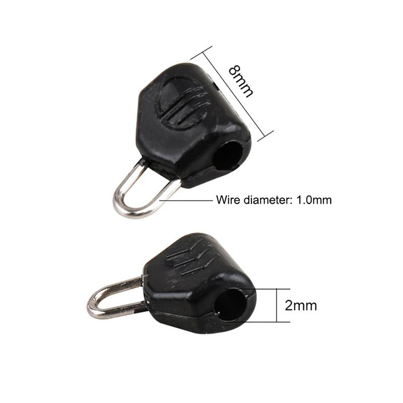 10Pcs Fishing Abo Float Slider Sinker Slip Clip Snap Fishing Weight Slide Plastic Connector For Braid Fishing Line Fishing Tools