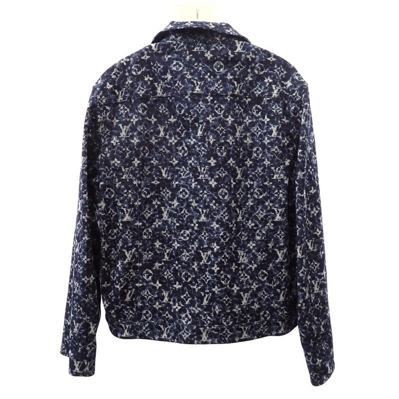 LOUIS VUITTON  54 Denim Jacket blue/Indigo cotton/Polyurethane mens