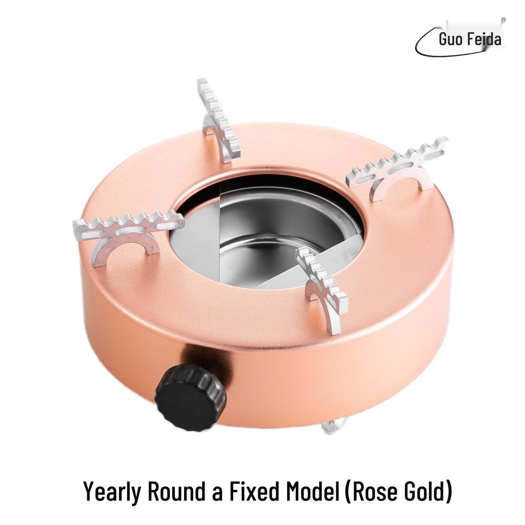 Portable Windproof Stainless Steel Alcohol Stove - Thickened Push-Pull Design for Commercial Use