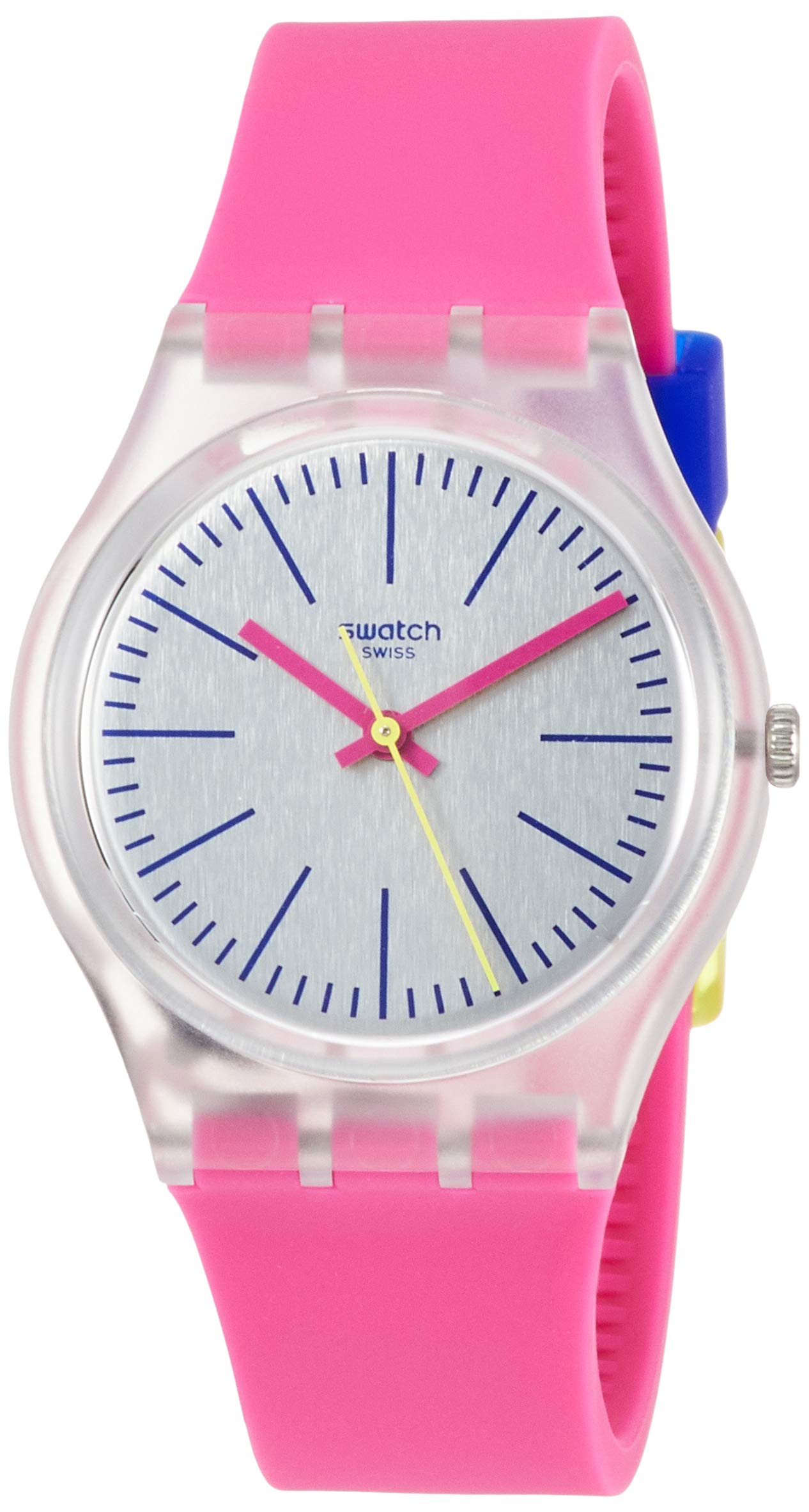 

[Swatch] Наручные часы Gent Gent FLUO PINKY (Флуоресцентный мизинец) GE256 Оригинальный импортный продукт