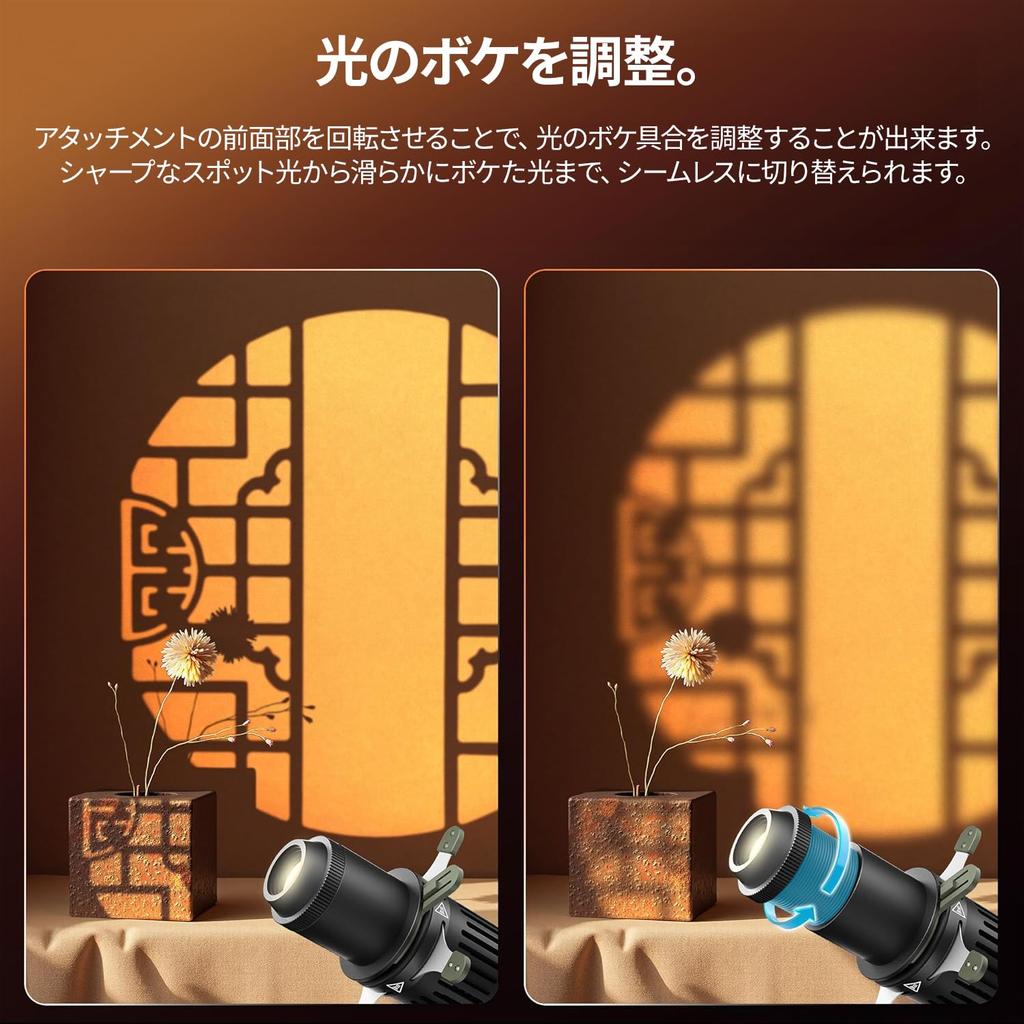 Zhiyun LED Light ZHIYUN Spotlight Attachment for ZY Spotlight Includes 10 Dedicated Compatible with MOLUS and CINEPEER EX1H33 Accessory, Mount,