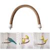 Bird Swing Toy Teeth Mouth Molar Hamster Chew Rod Toy Perch Parrot Budgies Bird Exercise and Entertainment