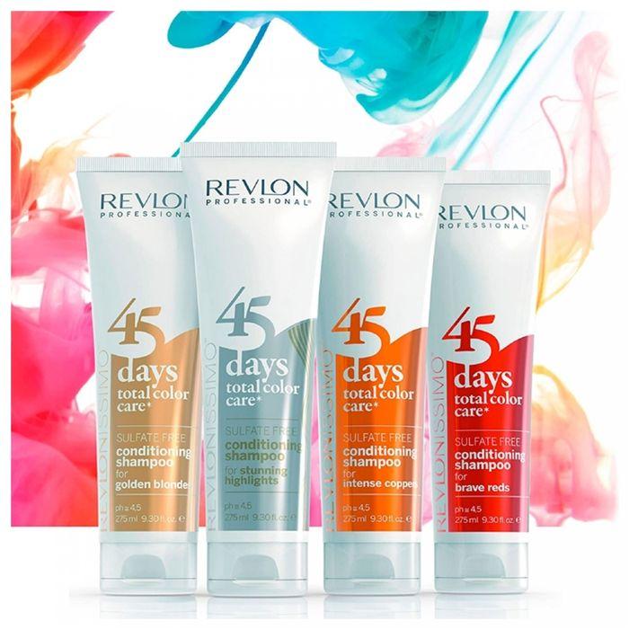 Revlon Revlonissimo 45 Days Conditioning Shampoo Intense Coppers 275ml