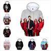 La Casa De Papel 3d Hoodies Sweatshirts Long Sleeve Comfortable Money Heist Pullover