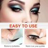 Reusable Glitter Eyeliner Stickers Set 6pcs Women False Eyelashes Festival Makeup for Party Clubs
