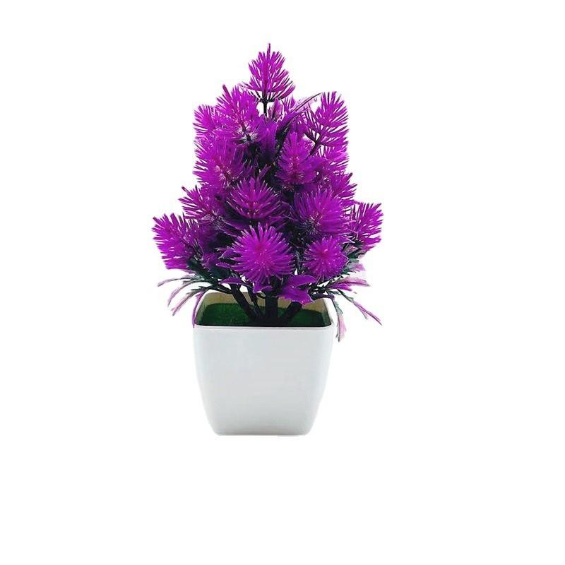 Fünf Simulieren Zwanzig Große Kiefernnadeln Grünpflanzen Topfpflanzen Desktop-Dekoration