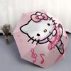1pc Hello Kitty Ballet Dance Umbrella with Plastic Handle,Suitable for All Seasons Home Travel Outdoor UmbrellaSanlio106