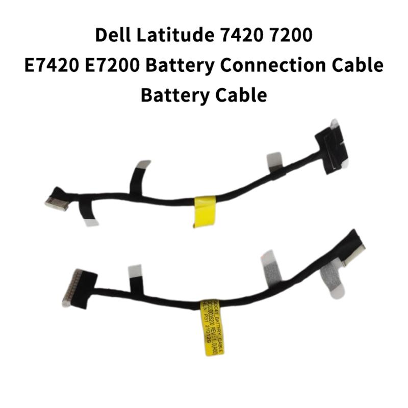 1pc Laptop Battery Flex Cable Connector Line Replacement For DELL Latitude 7420 7200 E7420 E7200 0Y4FRN DC02003S200 A1