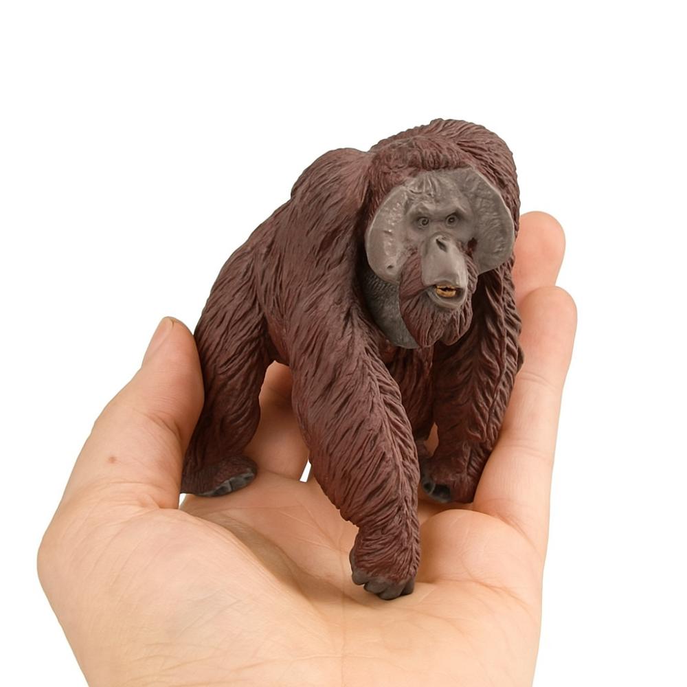 PVC Simulation Gorilla Animal Toy Handmad Chimpanzee Action Figure  Kids Birthday Gift