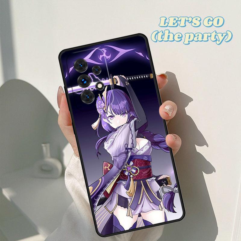 Baal Genshin Impact Game phone case For Samsung Galaxy A42 A31 A40 A51 A71 A32 A80 A91 A52 A72 A73 A20e A50 A70 A11 A12 Cover