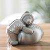 Retro Bear Football Coin Piggy Bank For Kids Creative Cartoon  Money Bank Home Decor Ornament Christmas Or Birthday Gift