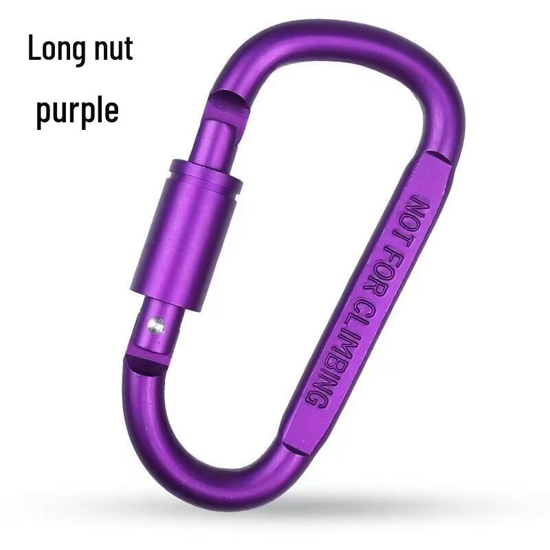 Brangdy Thickened Screw-Lock Aluminum Carabiner
