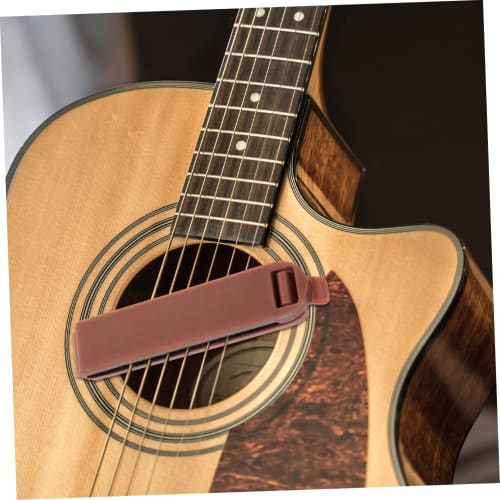 TEMPNAP Quiet and Durable Guitar String Mute Pad, Easy to Install, Compatible with Acoustic, Folk, and Classical Guitars, Musical Instrument Accessory