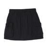 Intercrew Women'S Shirred Pocket Mini Skirt Black Itz2Ss52Abk