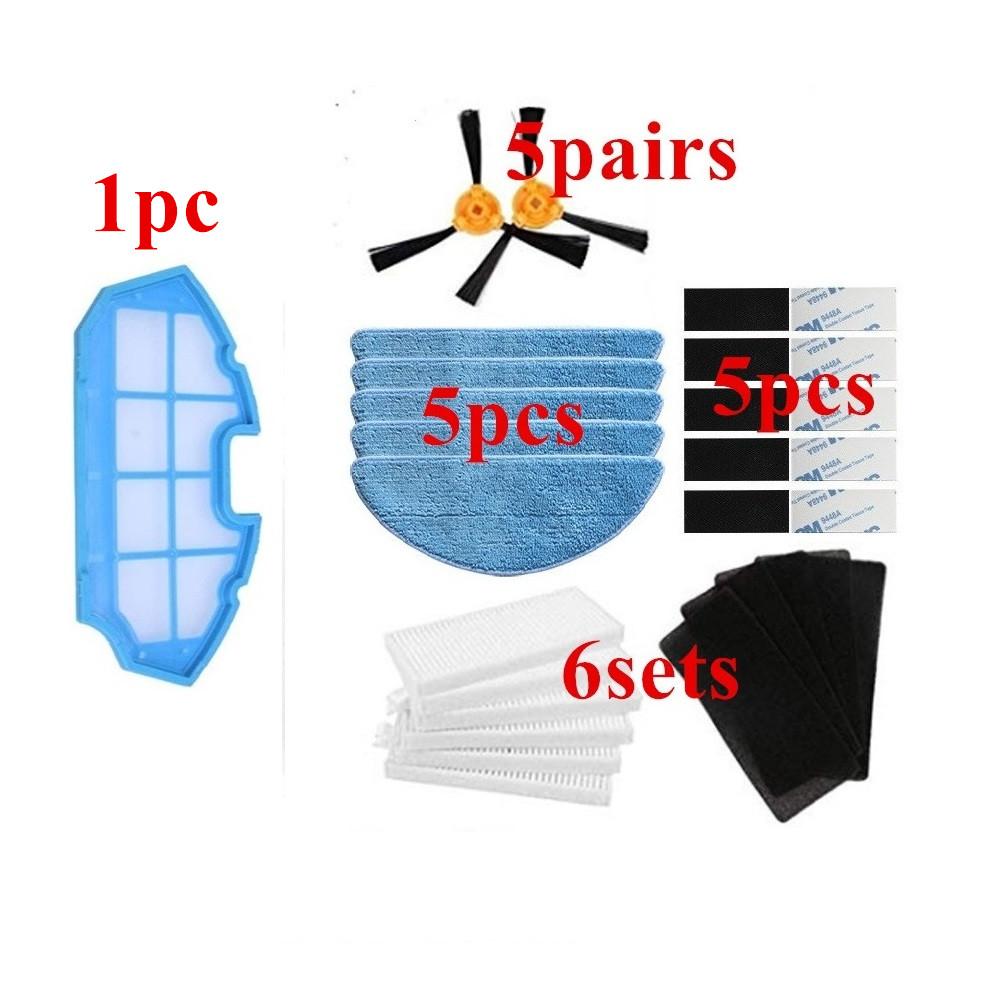 Vacuum Cleaner Main Roller Side Brush Filter Mop Cloth for Gutrend Fusion 150 Robot Cleaner Parts Brushes Filters Cleanging Rags