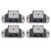 4 Stück Motorhalter Gummi Ersatz für FX 140 2002-2006 67X 44517 00 8P Reduziert Motorvibrationen