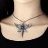Retro Wings Angel Pendant Necklace Men and Women Trendy Cool Jewelry