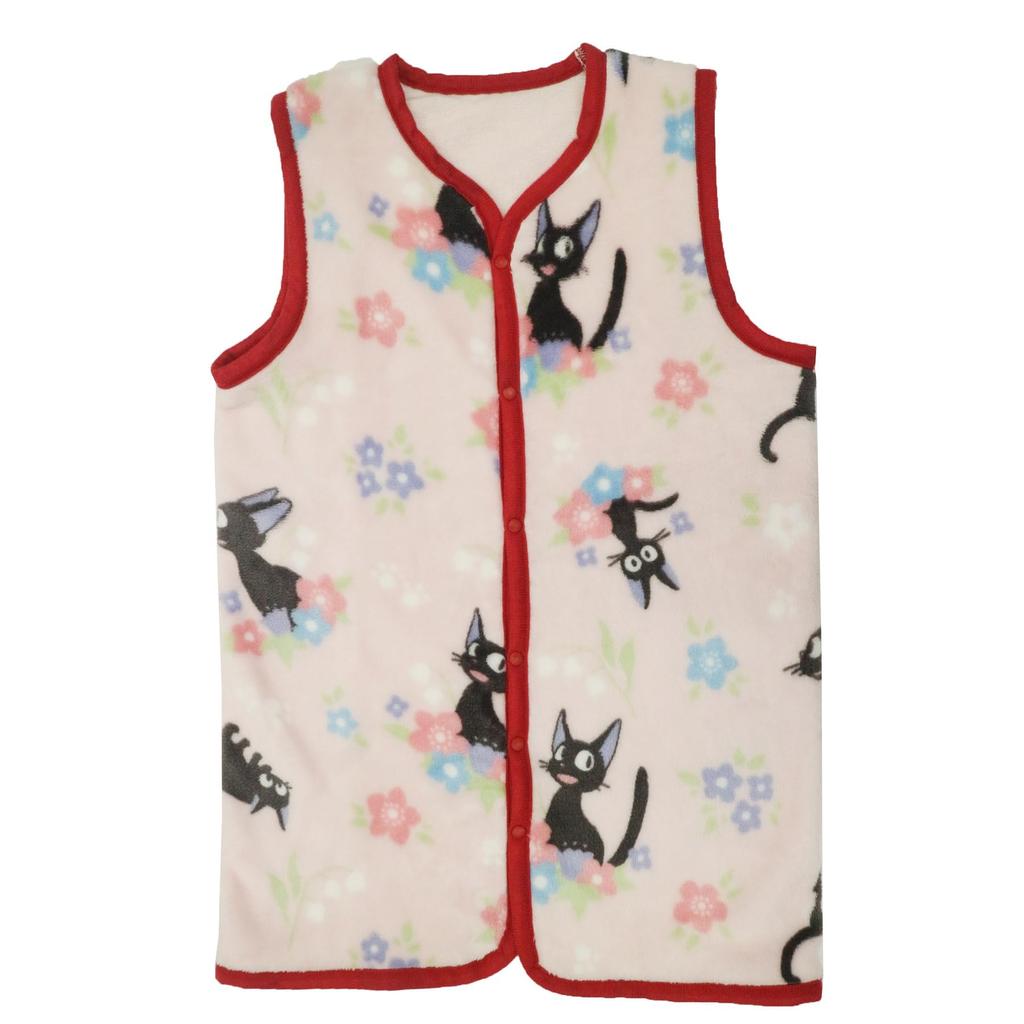 Marushin Studio Ghibli Delivery Jiji and Flowers Warm and Stylish for H59 x Cute and Cold Product 1125012200 2-Way Sleeper, "Kiki's Service" Design,