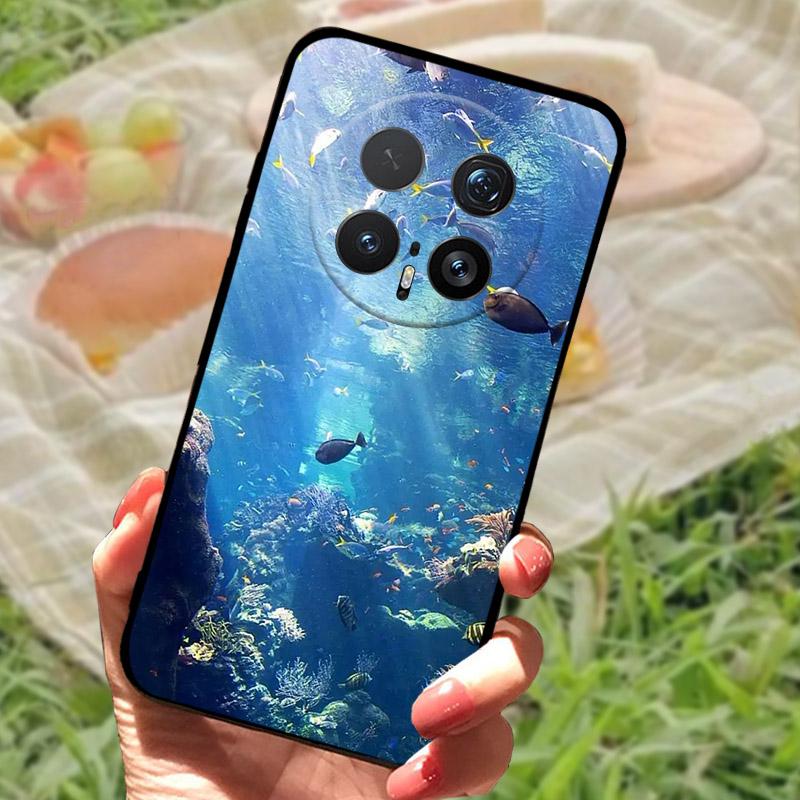 Støtsikker Fodral For Honor Magic 8 Pro Deksel Mykt TPU Silikon Kamera Beskyttelsesdeksel For Honor Magic8 Pro BKQ-AN10 Telefon Skall